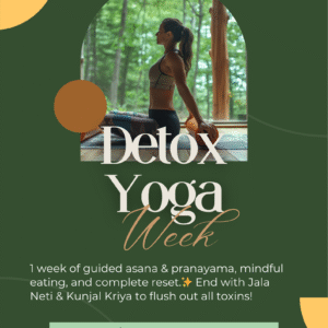 Detox Yoga Week - LIVE Online!