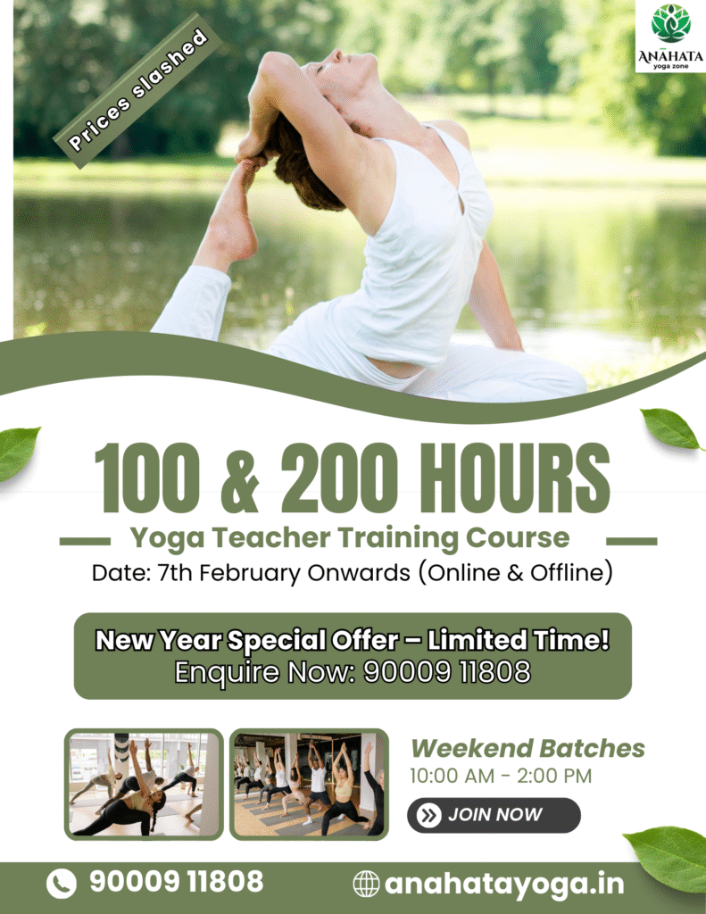 White and Green Modern Yoga Class Promotion Flyer (1)
