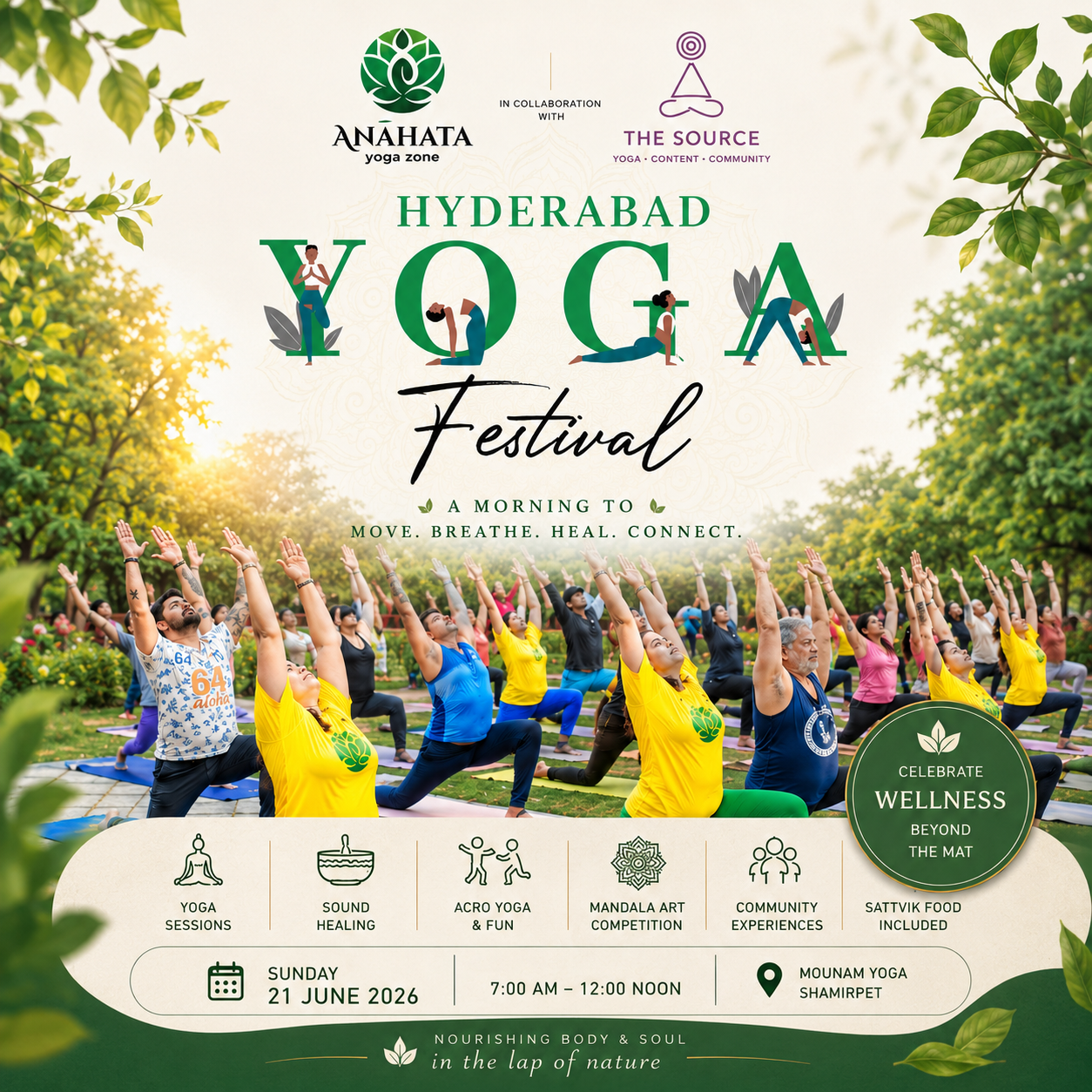 International Day of Yoga 2026 – A Blissful Morning Retreat